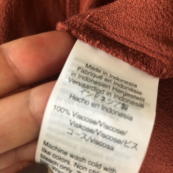 Rust coloured blouse 💫🥃 - Picture 5 of 5